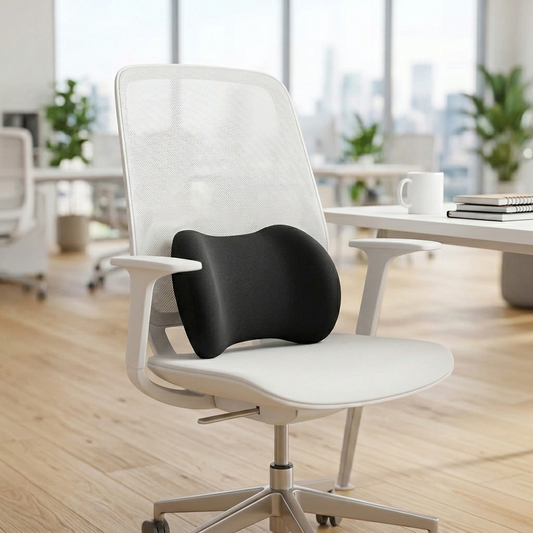 Ergonomic Memory Foam Lumbar Support Pillow